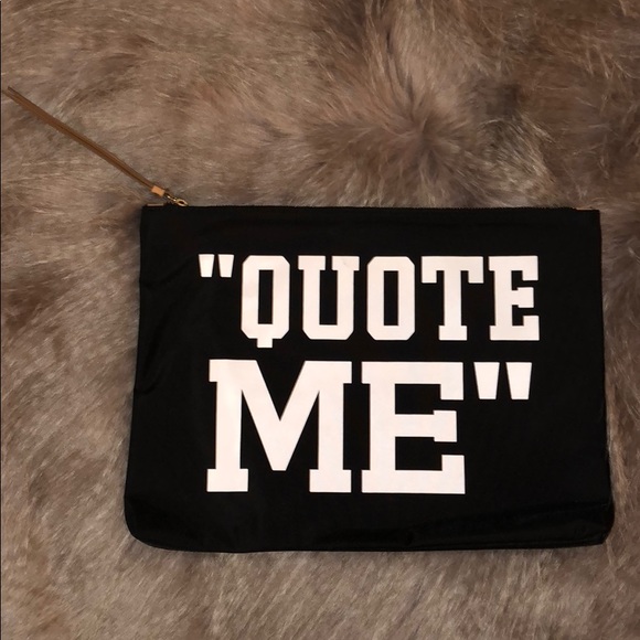 Banana Republic Handbags - Banana Republic Quote Me Clutch